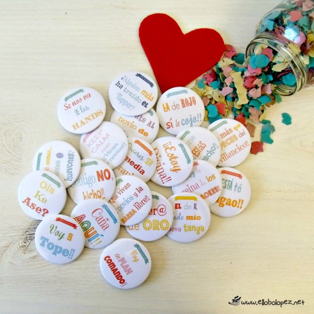 Kit 20 Chapas Personalizables Acrílicas - 4 Tamaños (25 A 58 Mm), Transparentes, Para Manualidades, Badges Y Decoración