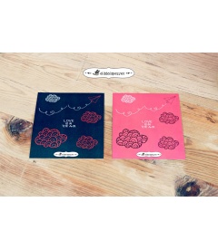 CHAPAS PARA BODAS "LOVE IS IN THE AIR"