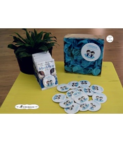 CHAPA "COMUNIÓN GEMELOS" (blanco)