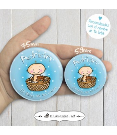 CHAPA PERSONALIZADA "BEBITO" 