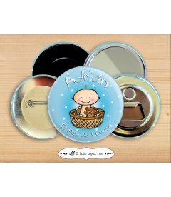 CHAPA PERSONALIZADA "BEBITO" 