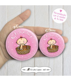 CHAPA PERSONALIZADA "BEBITA" 