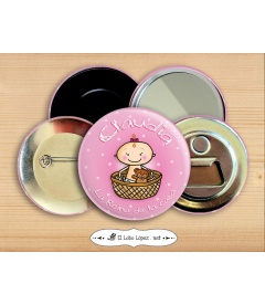 CHAPA PERSONALIZADA "BEBITA" 