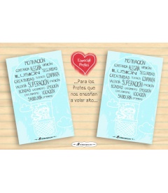 CHAPA "GRACIAS PROFES" (niño)