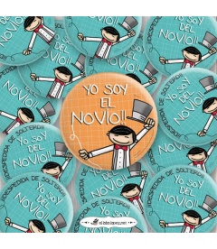 CHAPAS DESPEDIDAS "YO SOY DEL NOVIO" 