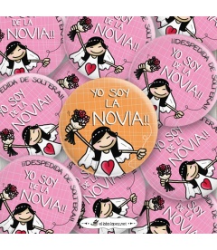 CHAPAS DESPEDIDAS "YO SOY DE LA NOVIA"