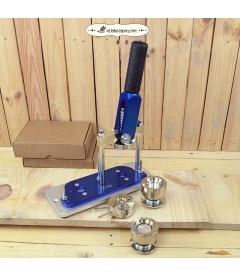 KIT MÁQUINA PARA HACER CHAPAS B-700 DE MOLDES INTERCAMBIABLES - 31mm