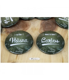 CHAPA PERSONALIZADA "PROFES"