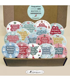 PACK 15 CHAPAS VILLANCICOS NAVIDEÑOS