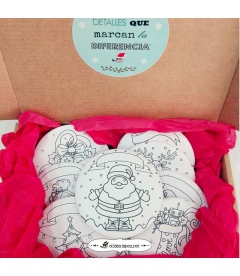 KIT "PINTA-CHAPAS" NAVIDAD (infantil)