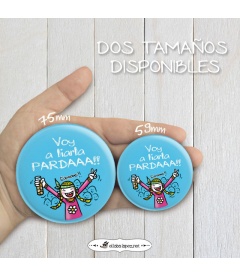 CHAPA "LIARLA PARDA" (cumpleaños)