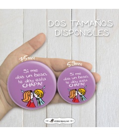 CHAPA "UN BESO" (cumpleaños)