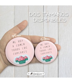 CHAPA "CUPCAKES" (cumpleaños)