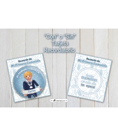 CHAPA "COMUNIÓN MARINERO  PLAYMOBIL"