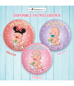 CHAPA  "BEBÉS" (niña)