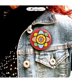 CHAPA "FLORES MANDALAS"