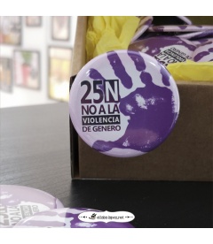 CHAPA "NO VIOLENCIA"