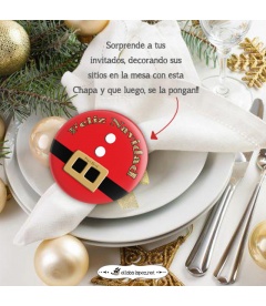 CHAPA "PAPÁ NOEL"