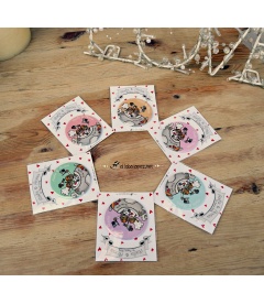 CHAPAS PARA BODAS "AMOR EN EL AIRE"