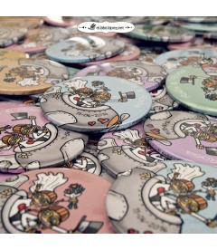 CHAPAS PARA BODAS "AMOR EN EL AIRE"