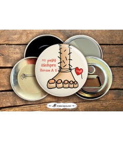 CHAPA "PIE AMOROSO" (chico)