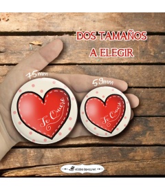 CHAPA "CORAZÓN"