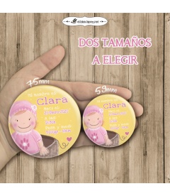 CHAPA "NACIMIENTO BEBITA" (bautizo)