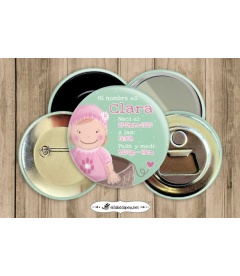 CHAPA "NACIMIENTO BEBITA" (bautizo)