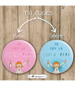 CHAPA "SOY LA MAMÁ" (bautizo)