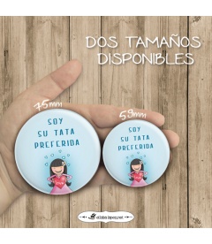 CHAPA "SOY LA TATA" (bautizo)