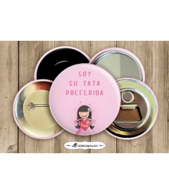CHAPA "SOY LA TATA" (bautizo)