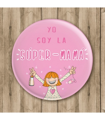 CHAPA "SOY LA MAMÁ" (bautizo)