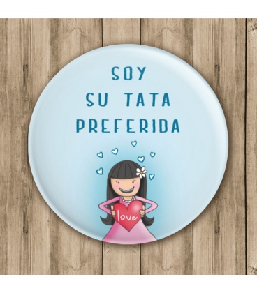 CHAPA "SOY LA TATA" (bautizo)