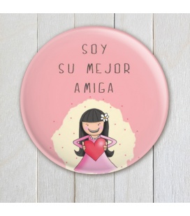 CHAPA "MEJOR AMIGA" (cumpleaños)