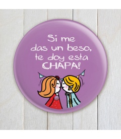 CHAPA "UN BESO" (cumpleaños)