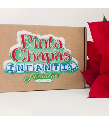 KIT "PINTA-CHAPAS" NAVIDAD (infantil)