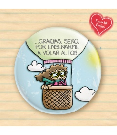 CHAPA "GRACIAS PROFES" (niña)