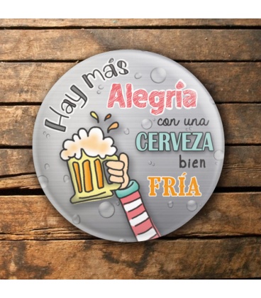 CHAPA ABREBOTELLAS "ALEGRÍA"