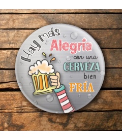 CHAPA ABREBOTELLAS "ALEGRÍA"