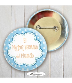 CHAPA "MEJOR HERMANO"