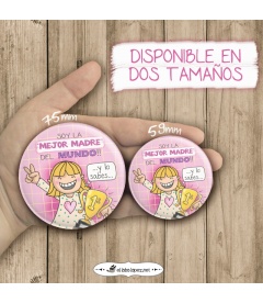 CHAPA "MEJOR MADRE DEL MUNDO"
