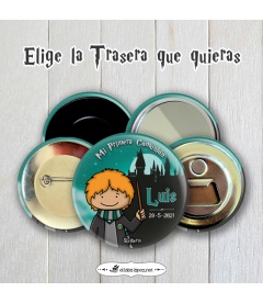 CHAPA COMUNIÓN "SLYTHERIN" Harry Potter