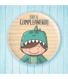 CHAPA "DINOSAURIO" CUMPLEAÑERO