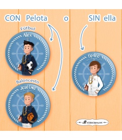 CHAPA COMUNIÓN  "ALMIRANTE"