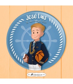 CHAPA COMUNIÓN  "ALMIRANTE"