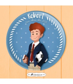 CHAPA COMUNIÓN  "CHAQUETA"