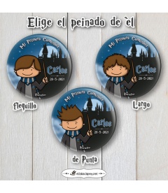 CHAPA "COMUNIÓN DÚO HARRY POTTER"