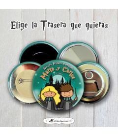 CHAPA "COMUNIÓN DÚO HARRY POTTER"