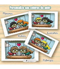 CHAPAS PARA BODAS "EN GLOBO"