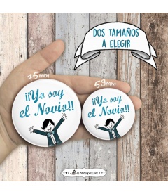 CHAPA BODA "YO SOY EL NOVIO"